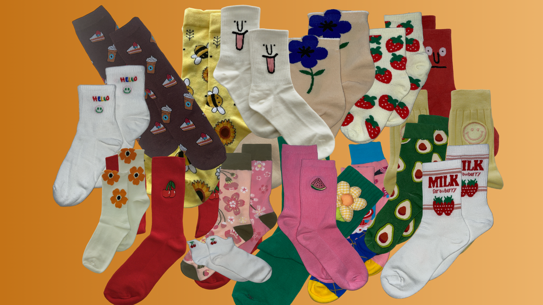 Des chaussettes à petit prix mais pleines de folies