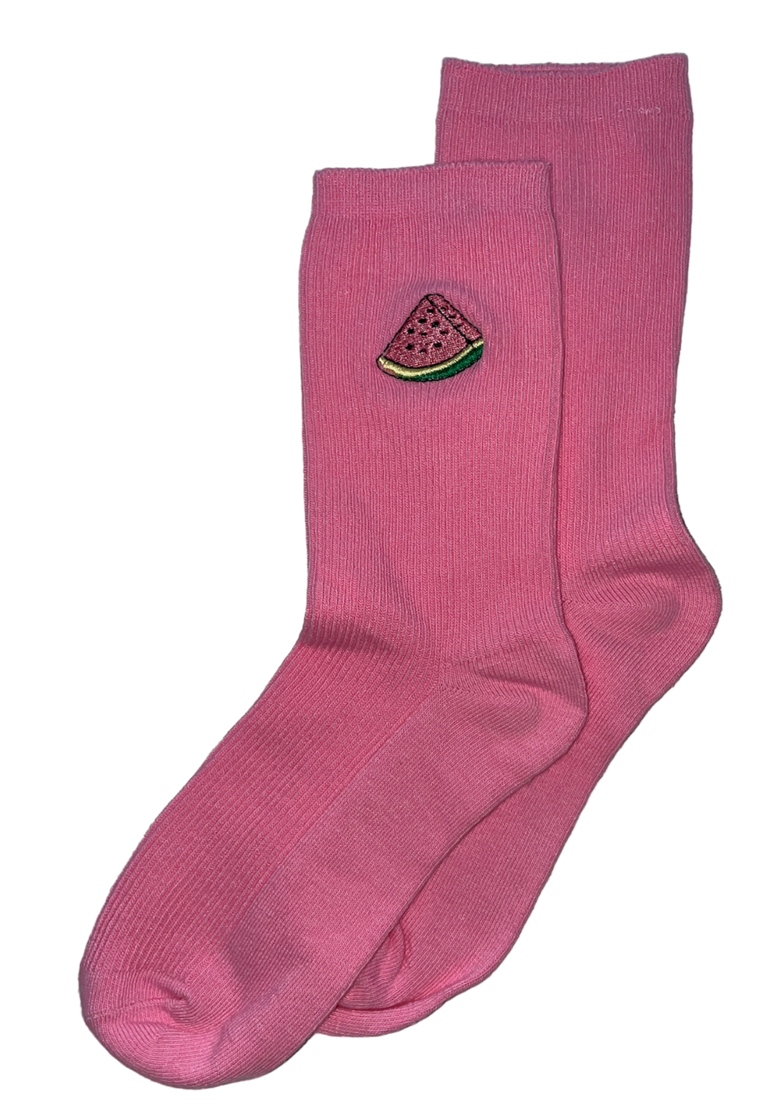 Chaussettes Pastèque en coton doux – Parfaites pour un style estival et confortable.