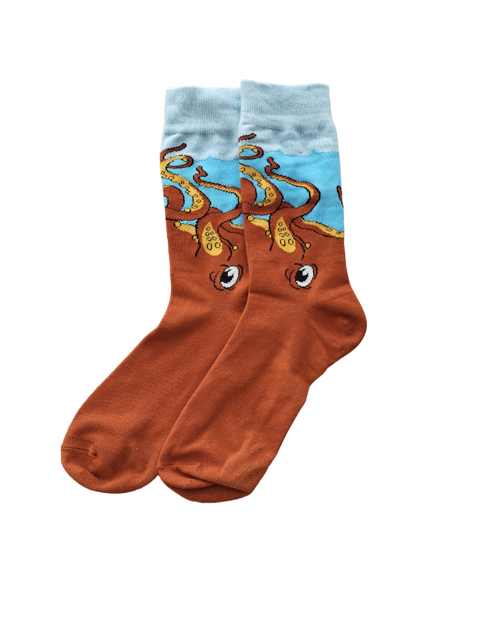 Chaussettes Kraken en coton doux – Parfaites pour un style audacieux et aventureux.