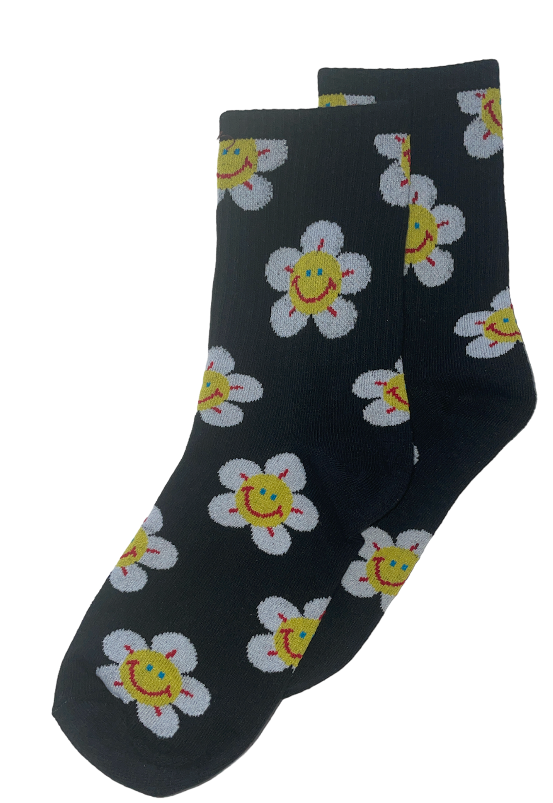 Chaussettes Marguerite en coton doux – Parfaites pour un style naturel et confortable.