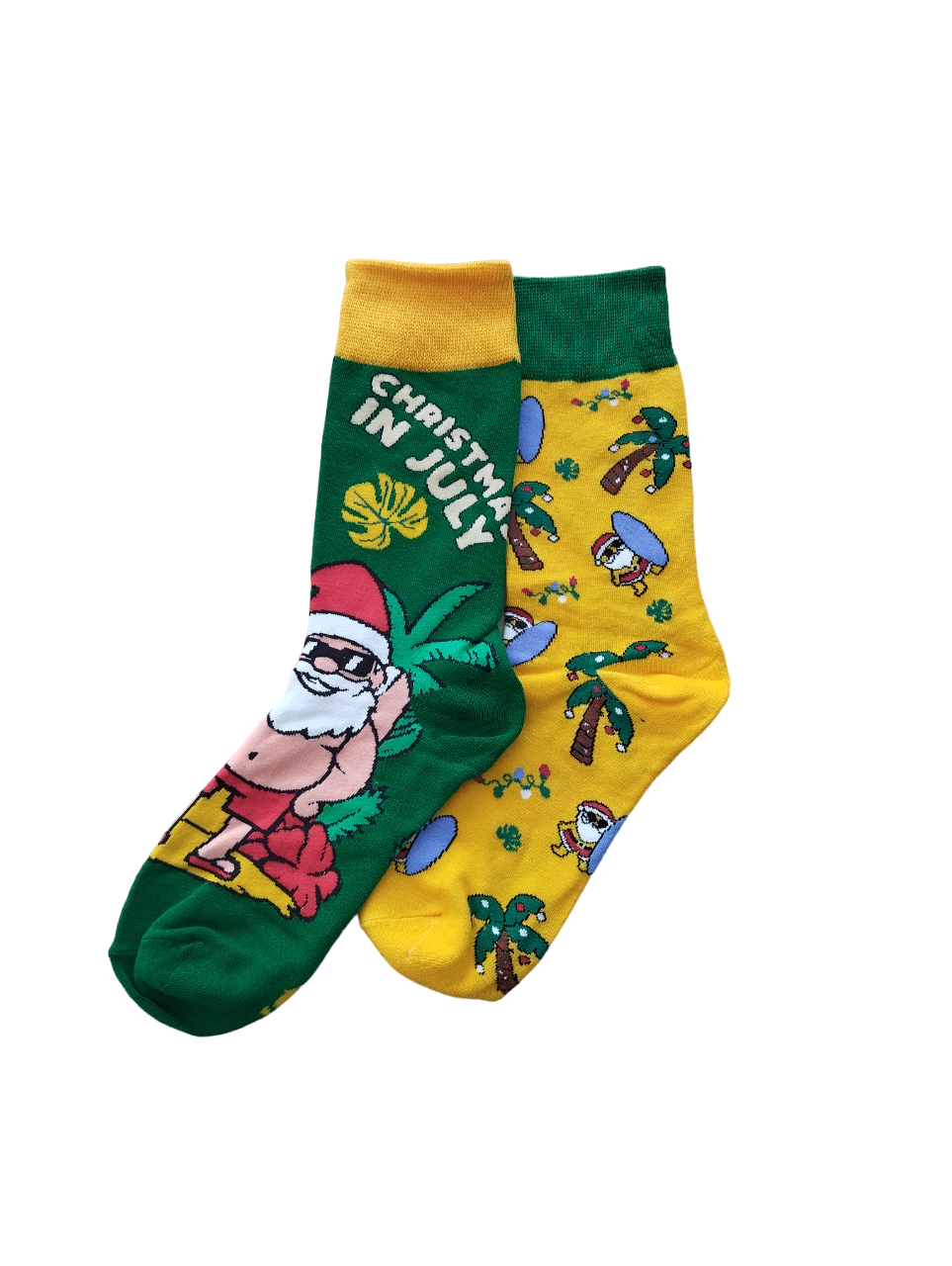 Chaussettes Holidays – Design festif et chaleureux pour un look de Noël joyeux.