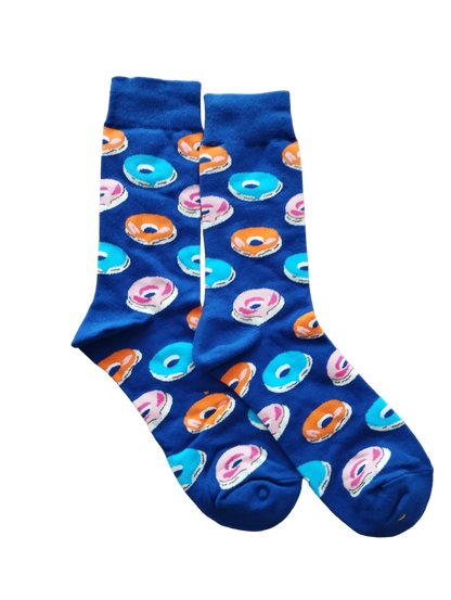 Chaussettes donuts en coton doux – Confort et gourmandise au quotidien.