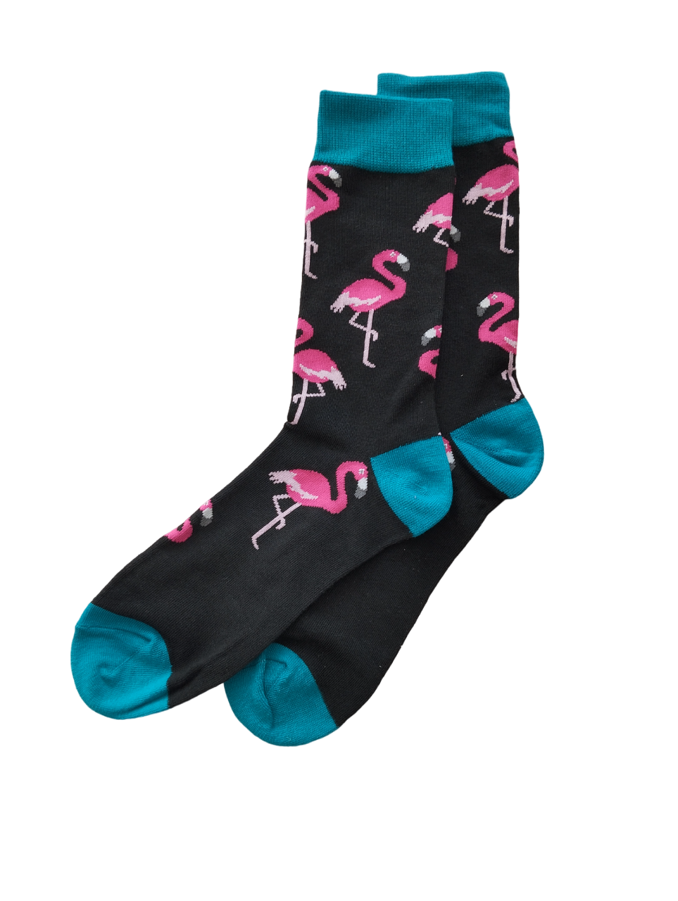 Chaussettes flamant rose en coton doux – Confort et éclat au quotidien.